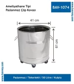 50 Litre Ameliyathane Çöp Kovası