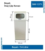 54 LT İMAJ ÇÖP KOVASI BOYALI