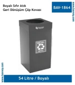 54 Litre Geri Dönüşüm Çöp Kovası