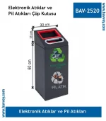 ELEKTRONİK ATIK VE PİL KUTUSU