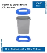 Plastik 50 Litre Geri Dönüşüm Kutuları