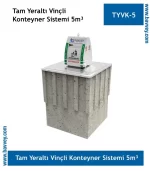 Tam Yeraltı Vinçli Konteyner Sistemi-1
