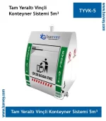 Tam Yeraltı Vinçli Konteyner Sistemi-4