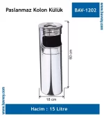 15 Lt. Paslanmaz Kolon Küllük