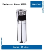15 Litre Paslanmaz Kolon Küllük