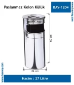 27 Lt. Paslanmaz Kolon Küllük