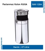 27 Litre Paslanmaz Kolon Küllük