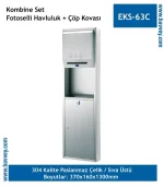 Sıva Üstü Kombine Havlu Makinesi Seti (EKS-63C)