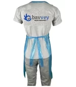 Tek Kullanımlık Naylon Önlük Mavi