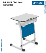 Demonte Tek Kişilik Okul Sırası BFT-512
