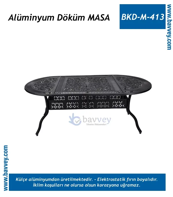 Alüminyum Döküm Masa - BKD M413