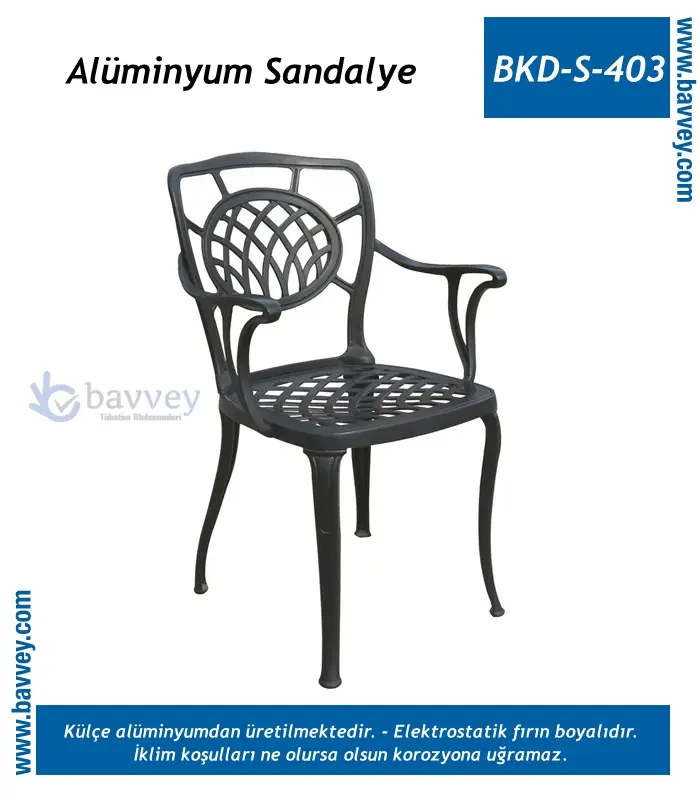 Alüminyum Döküm Sandalye - BKD S403