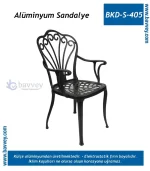 Alüminyum Döküm Sandalye - BKD S405