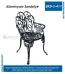 Alüminyum Döküm Sandalye - BKD S411