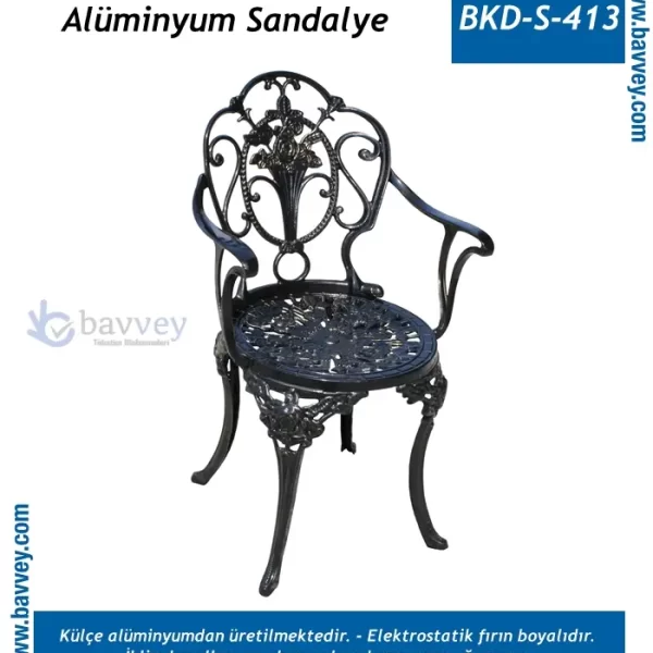 Alüminyum Döküm Sandalye - BKD S413