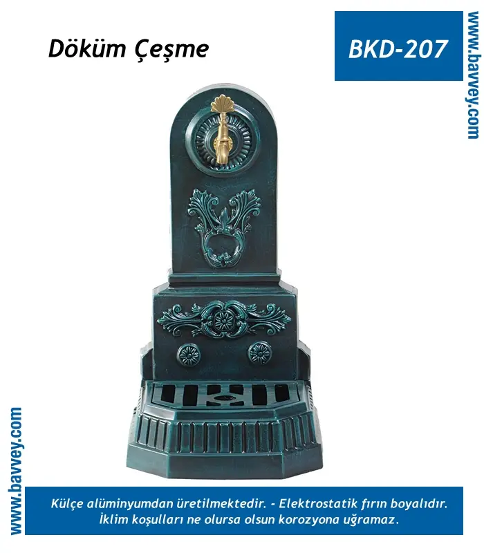 Alüminyum Döküm Çeşme - BKD 207