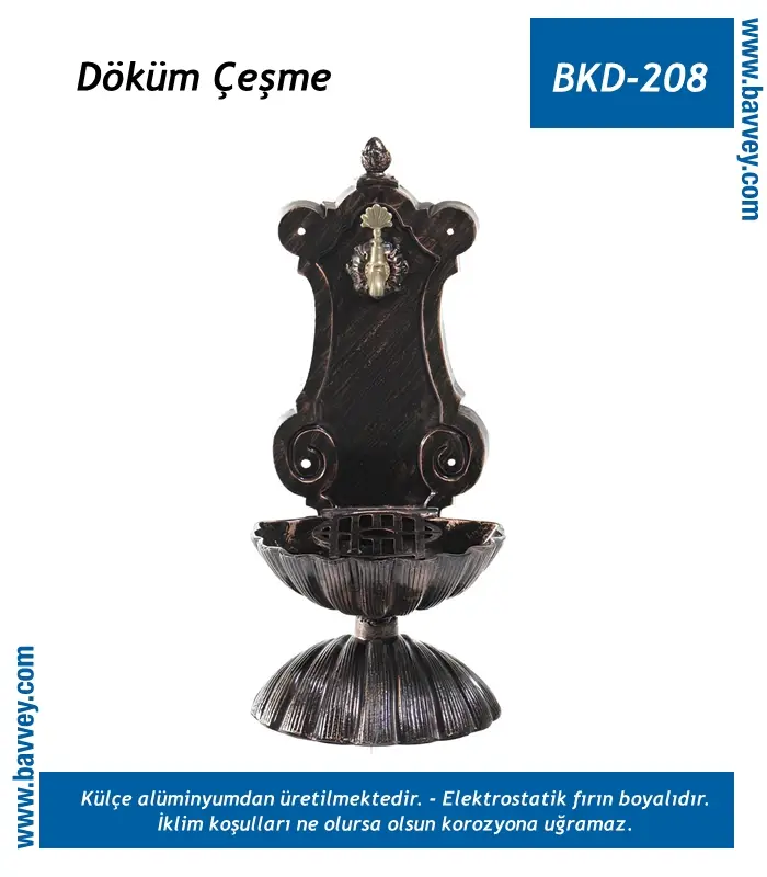Alüminyum Döküm Çeşme - BKD 208