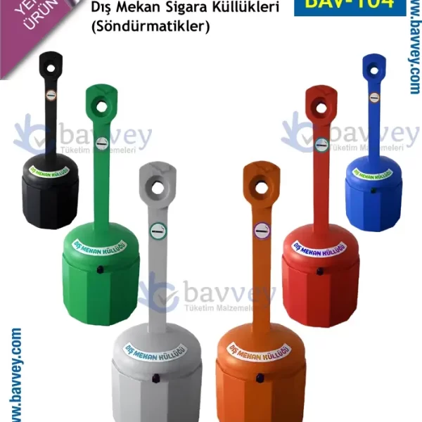 Yeni nesil polietilen sigara küllükleri