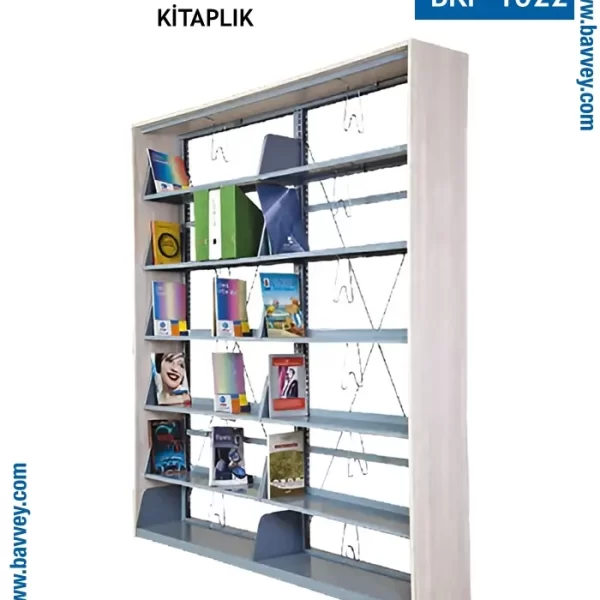 Tekli Çift Taraflı Kitaplık
