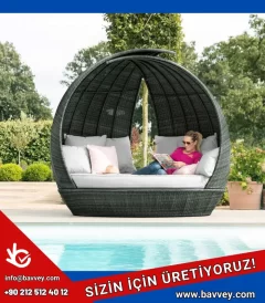 Rattan Lotus Daybed BDB-238