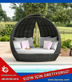 Rattan Lotus Daybed BDB-239