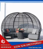 Rattan Lotus Daybed BDB-270