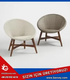 Rattan Bahçe Balkon Koltuğu - BKL 346
