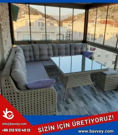 Rattan Köşe Oturma Grubu - BKT 335