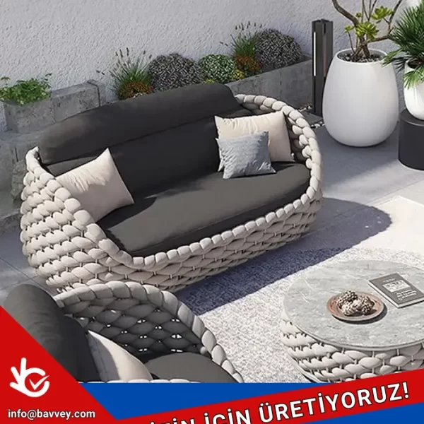 Rattan Bahçe Oturma Grubu - BKT 340