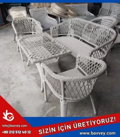 Rattan Bahçe Balkon Oturma Grubu - BKT 356