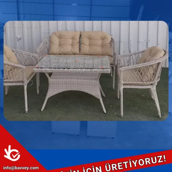 Rattan Bahçe Balkon Takımı - BKT 365