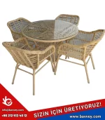 Rattan Masa Sandalye Takımı - BMS 400