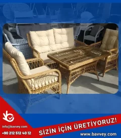 Rattan Masa Sandalye Takımı - BMS 407