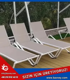 Kolsuz Fileli Marmaris Şezlong BSZ-604